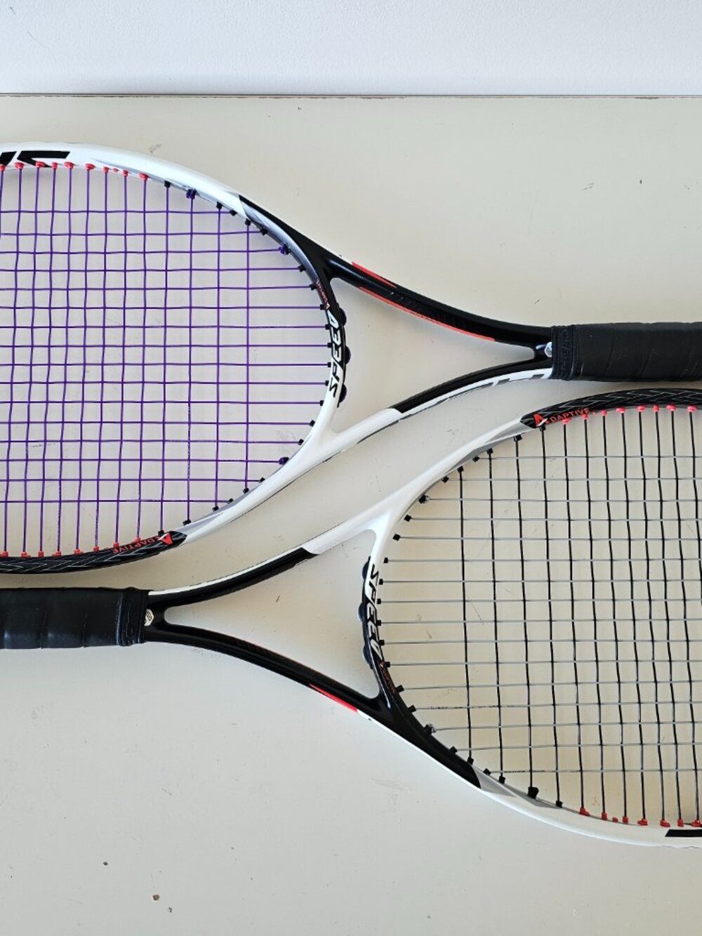 2 x Head Speed Adaptive Tennis Racquets 4 3/8 Grip Excellent Condition